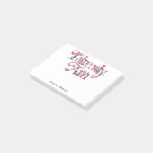 *~* AP85 Bloemen Dankbaarheid Manifest AL AM Post-it® Notes (Schuin)
