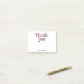 *~* AP85 Floral - Dankjewel Manifest Post-it® Notes (Op bureau)