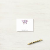 *~* AP85 Floral * Dankjewel Manifest Post-it® Notes (Op bureau)
