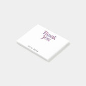*~* AP85 Floral * Dankjewel Manifest Post-it® Notes (Schuin)