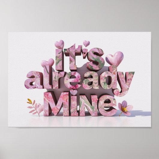 *~* AP85 Harten Wet van Attractie Manifestatie Poster (Voorkant)