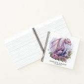 *~* AP85 Wet Attractie Dragon Manifesteren Foto Notitieboek (Binnen)