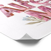 *~* AP85 Wet van Attractie Manifestatie Harten Poster (Hoek)