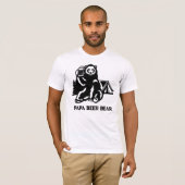 *~* AP86 Camping PAPA Bier Beer Vaderdag T-shirt (Voorkant volledig)