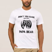 *~* AP86 Roaring PAPA BEER Moon Pines Vaderdag T-shirt (Voorkant)