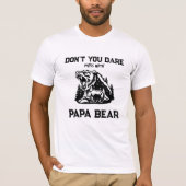 *~* AP86 Roaring PAPA BEER Sterren Vaderdag T-shirt (Voorkant)