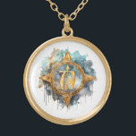 *~*AP87 Nordic Artsy RUNE VIKING Geïnspireerd Oude Goud Vergulden Ketting<br><div class="desc">(Zoek AP87 voor dingen Viking of AP40 voor soortgelijke items ) - KETTING . Het afbeelding is groot dus voel je vrij om OVER te dragen naar elk ZAZZLE PRODUCT dat u kiest. SIERADEN MET INTENTIE (R) - creëer uw eigen intentie. Gebruik deze coole kunstzinnige, artistieke, moderne en toch ,...</div>