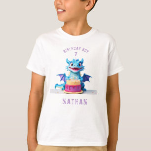 *~* AP88 Baby Dragon Alle Leeftijd Verjaardagsfees T-shirt