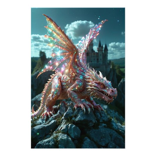 *~* AP88 Beast Fantasy Dragon Wall Artwork 12 Foto Afdruk (Voorkant)