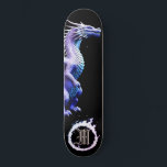 *~* AP88 Elementaire Metallic Draak Mond Blush Persoonlijk Skateboard<br><div class="desc">(Zoek code AP88 om vergelijkbare items te vinden ) Gemakkelijk overzetten naar andere Zazzle producten. Elemental Element DRAGON met RING of FIRE / FLAMES / FLAME en INITIAAL MONOGRAM voor jouw naam - Bewaar of bewerk of verwijder de tekst. Dit Fierce Populaire trending skateboard Chinese stijl custom pro Element Dragon...</div>