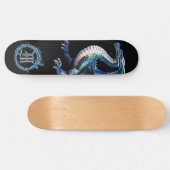 *~* AP88 Elementaire Metallic Dragon Fire Persoonlijk Skateboard (Horizontaal)