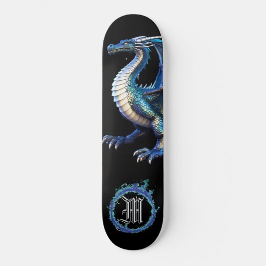 *~* AP88 Elementaire Metallic Dragon Fire Persoonlijk Skateboard (Voorkant)