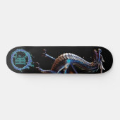 *~* AP88 Elementaire Metallic Fierce Blauwgroen Dr Persoonlijk Skateboard (Horizontaal)