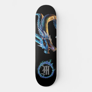 *~* AP88 Elemental Metallic Dragon Mouth Blue Persoonlijk Skateboard
