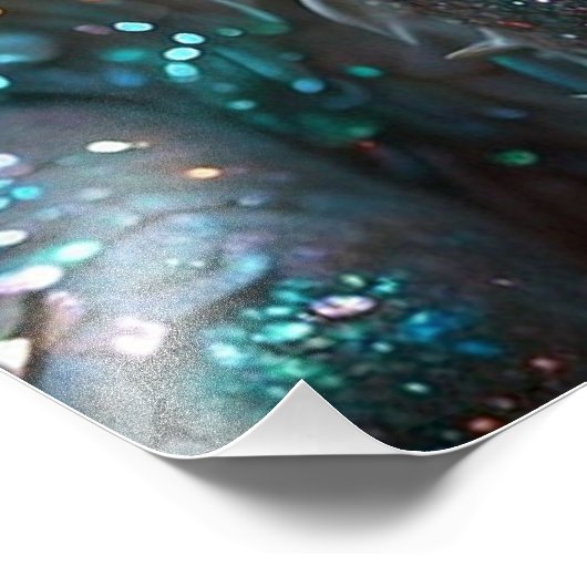 *~* AP88 ETHERISCHE FANTASIE DRAAK MUUR KUNSTWERK  FOTO AFDRUK (Hoek)