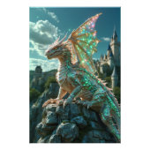 *~* AP88 Fantasy Creature Dragon Wall Artwork 25 Foto Afdruk (Voorkant)