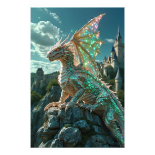 *~* AP88 Fantasy Creature Dragon Wall Artwork 25 Foto Afdruk
