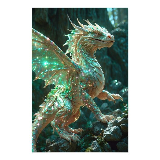 *~* AP88 Fiery Fantasy Dragon Wall Artwork 12 Foto Afdruk (Voorkant)