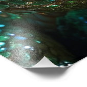 *~* AP88 Glittery Fantasy Dragon Wall Art 5 Foto Afdruk (Hoek)