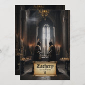 *~* AP88 Kasteel Middeleeuws thema 2 RIDDERS Verja Kaart (Voorkant / Achterkant)