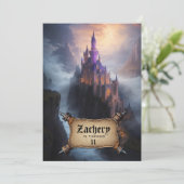 *~* AP88 Kastelen Water Middeleeuwse Fantasie Verj Kaart (Staand voorkant)