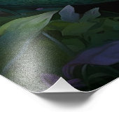 ** AP88 Magical Fantasy Dragon Wall Art 11 Foto Afdruk (Hoek)