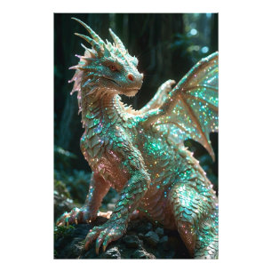 *~* AP88 Magical Fantasy Dragon Wall Artwork 4 Foto Afdruk