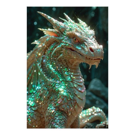 *~* AP88 MAJESTIC Fantasy Dragon Wall Art 2 Foto Afdruk (Voorkant)