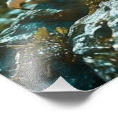*~* AP88 Mystical Fantasy Dragon Wall Artwork 1 Foto Afdruk (Hoek)
