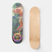 *~* AP88 Ring van Vuur Fierce Element Dragon Persoonlijk Skateboard (Voorkant)