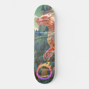 *~* AP88 Ring van Vuur Fierce Element Dragon Persoonlijk Skateboard