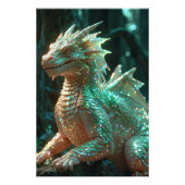 *~* AP88 Shimmering Fantasy  Dragon Wall Art  8 Foto Afdruk (Voorkant)