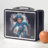 *~* AP94   Ice Hockey Girl Player Cute Initials (In situ)