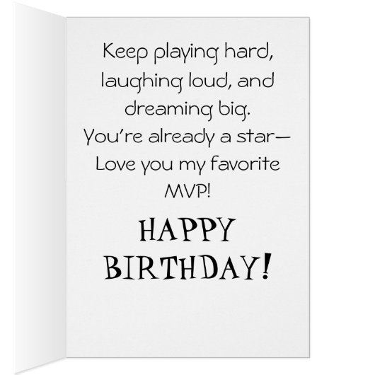 *~* AP94 Schattige Hockey Meisje Personaliseren Ve (Binnen (Rechts))