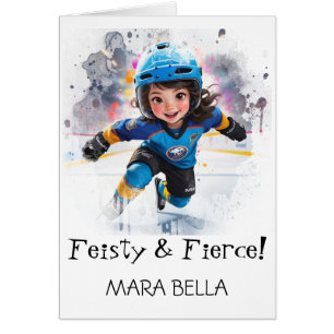 *~* AP94 Schattige Hocky Girl 1 Personaliseer Verj