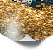 *~  AP95 Fantasievolle bloemschilderkunst Natuur V Foto Afdruk (Hoek)