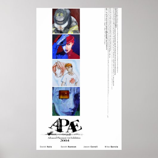 AP Art Exhibition Poster (Voorkant)