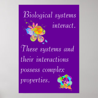 AP Biology Big Idee 4 Poster