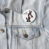 AP- Stubborn Mule Cartoon Button (In situ)