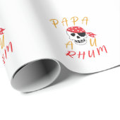 apa Au Rhum Drinker Funny Humor Cadeaupapier (Rol Hoek)