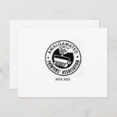 APA-logo-wenskaart Bedankkaart (Voorkant / Achterkant)