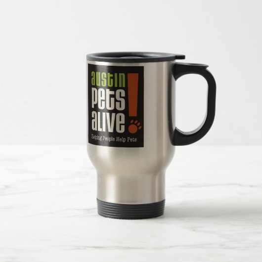 APA Travel Mug, zwart Reisbeker (Rechts)