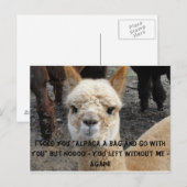 Apaca-tas Briefkaart (Voorkant / Achterkant)