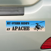 Apache3 Bumpersticker (Op auto)