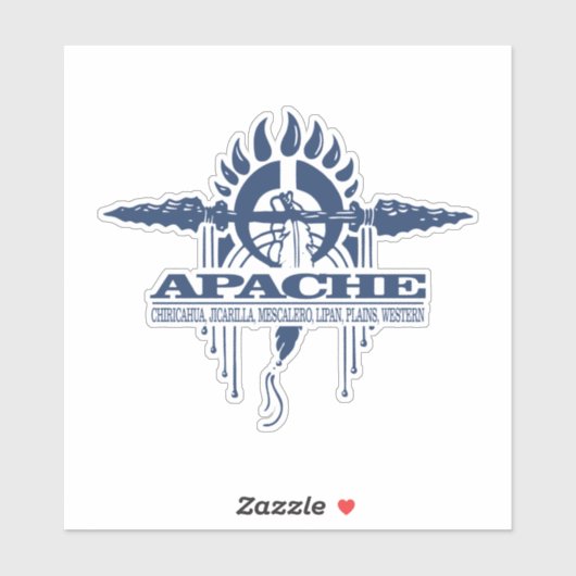 Apache 2 sticker (Vel)