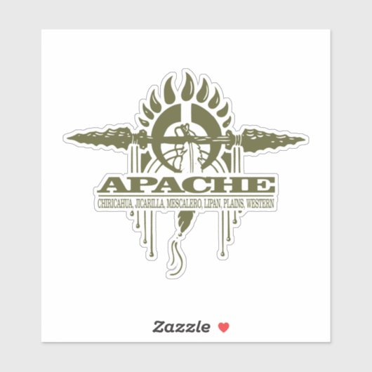 Apache 2o sticker (Vel)