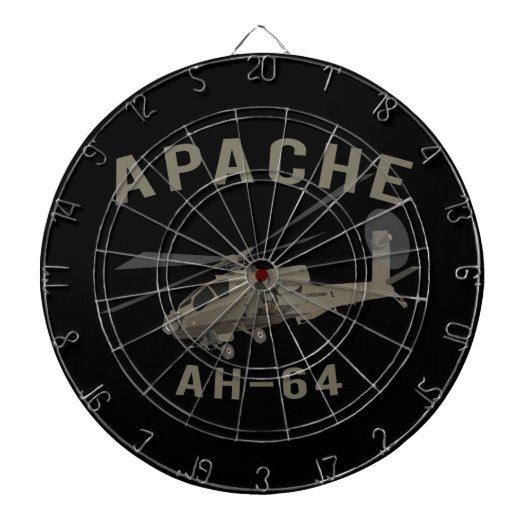 Apache AH-64 Dartbord (Voorkant)