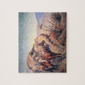Apache Ambush (olie op doek) Legpuzzel (Verticaal)