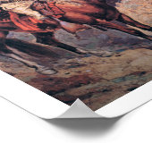 Apache Ambush (olie op doek) Poster (Hoek)