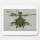 Apache Attack Helikopter Muismat (Voorkant)